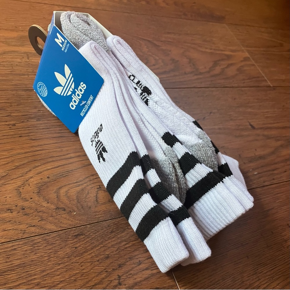 adidas Roller 2.0 Crew Socks - 3 pairs